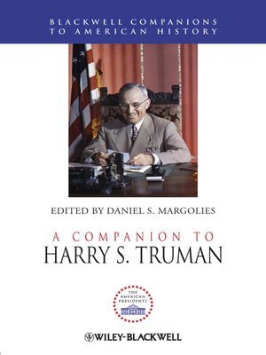cover image of A Companion to Harry S. Truman
